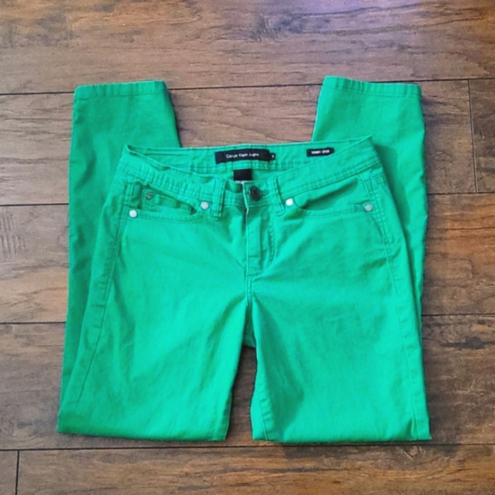 Calvin Klein skinny crop
